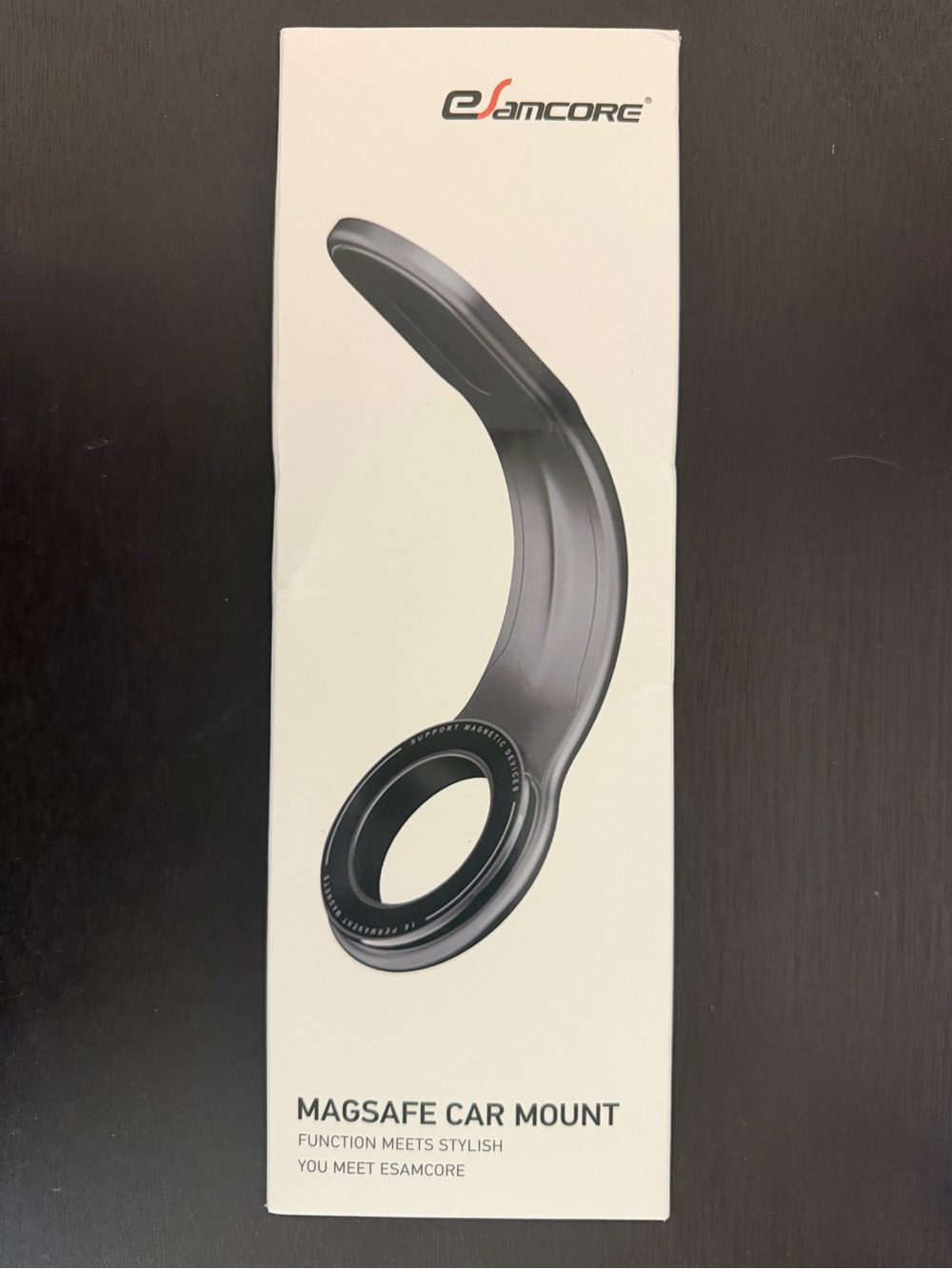 Black MagSafe Car Mount - Magnetic Phone Holder NIB